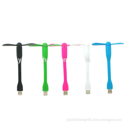 China new innovative product usb mini fan for computer power bank portable 2 in 1 mini fan for mobile phone